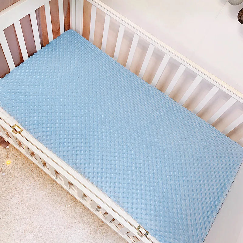 Kiki's Baby Closet Soft Warm Baby Bed Sheet for the Crib