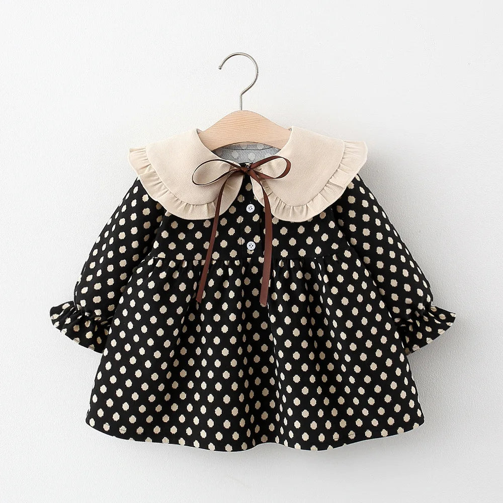 Kiki's Baby Closet Baby Girl Polka Dot Princess Dress