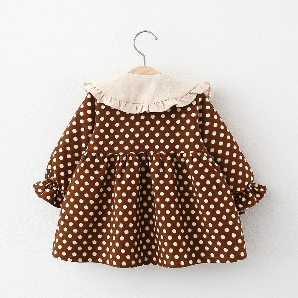 Kiki's Baby Closet Baby Girl Polka Dot Princess Dress