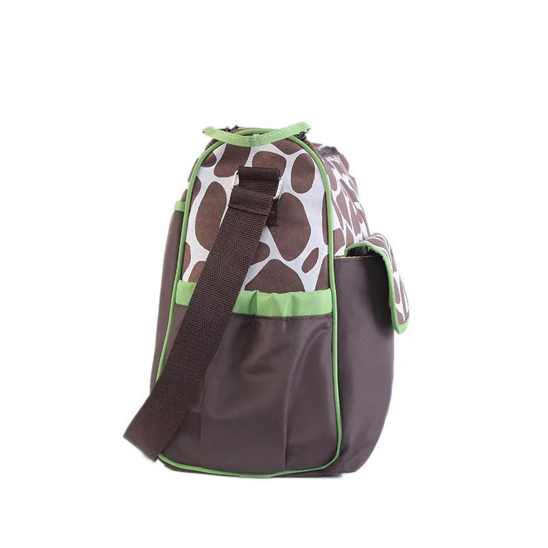 Kiki's Baby Closet Animal Printed One Shoulder Large Capacity Diaper Bag