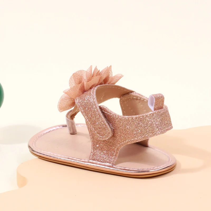 Kiki's Baby Closet Baby Girl Flower Sandals