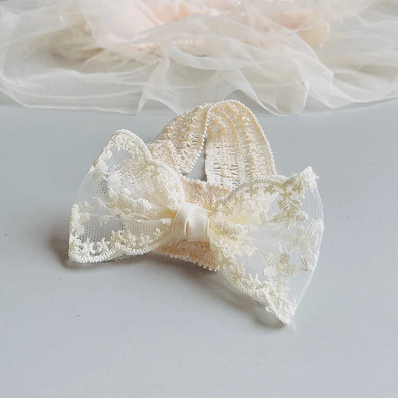 Kiki's Baby Closet Baby Girl Lace Bow Headband