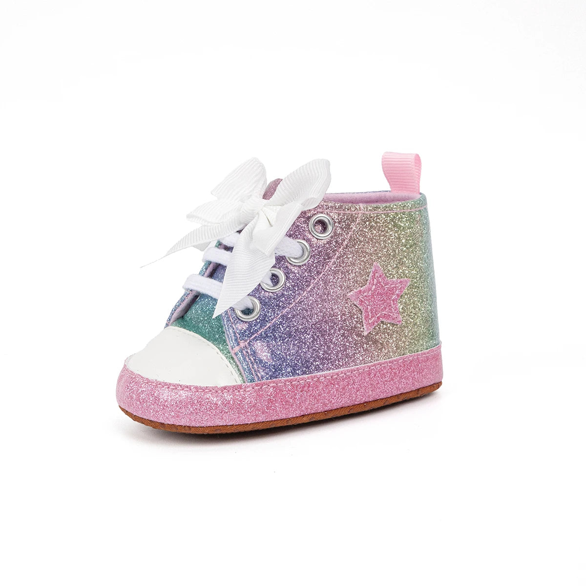 Kiki's Baby Closet Baby Girl Cute High-Top Sneakers