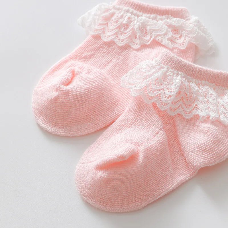 Kiki's Baby Closet  Baby Girls Socks Lace Princess