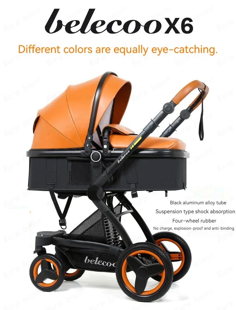 Baby Stroller 3 in 1 Foldable