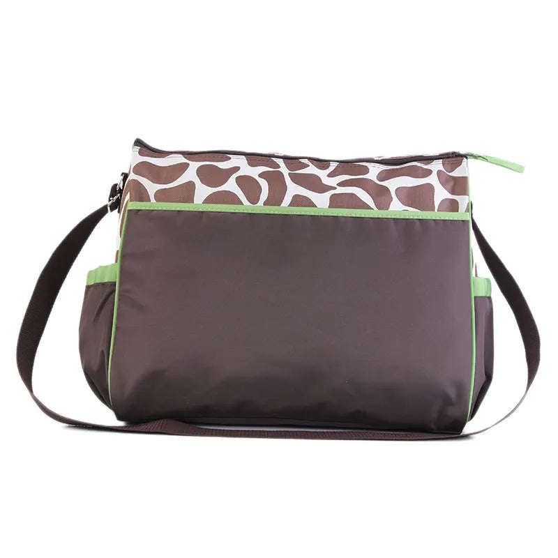 Kiki's Baby Closet Animal Printed One Shoulder Large Capacity Diaper Bag