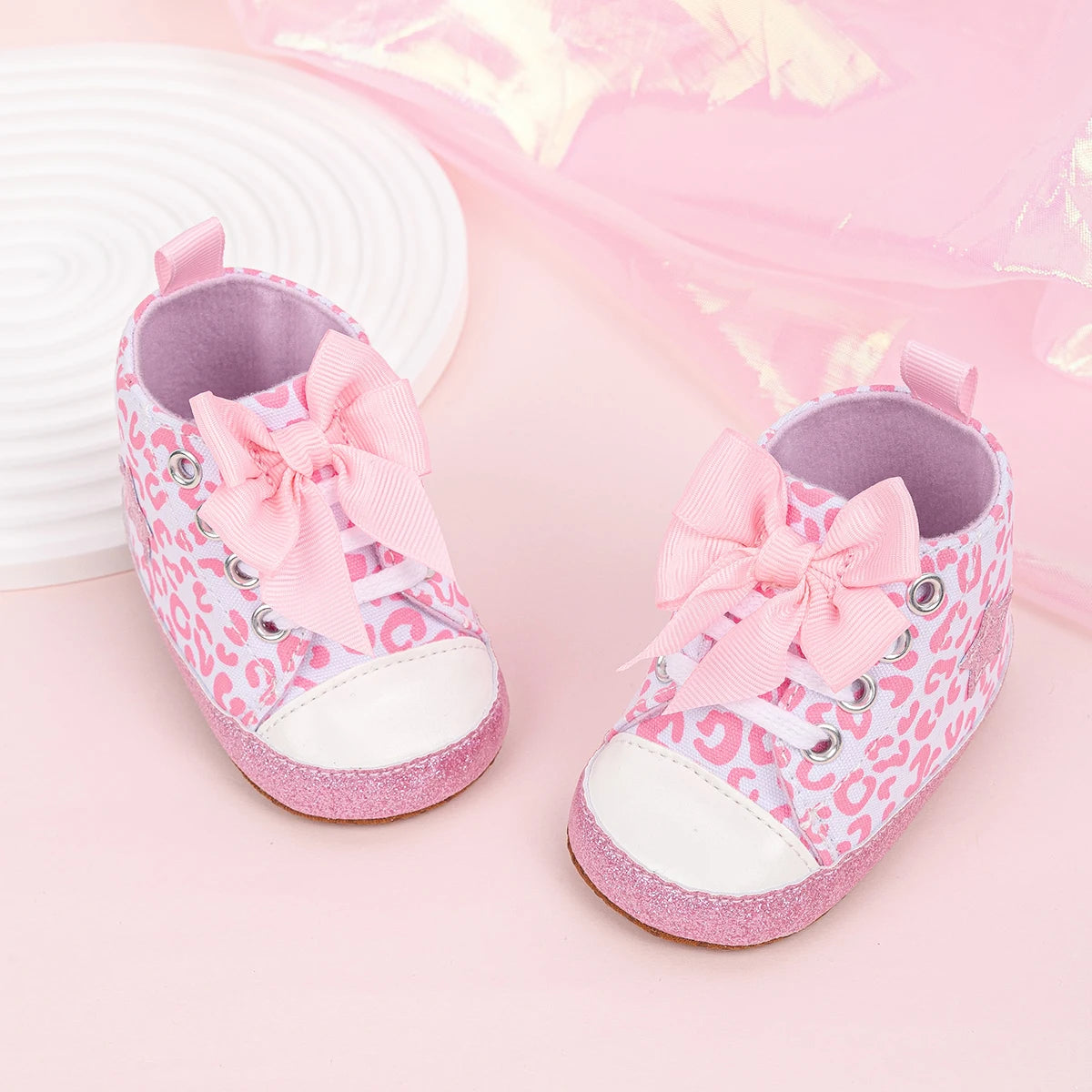 Kiki's Baby Closet Baby Girl Cute High-Top Sneakers