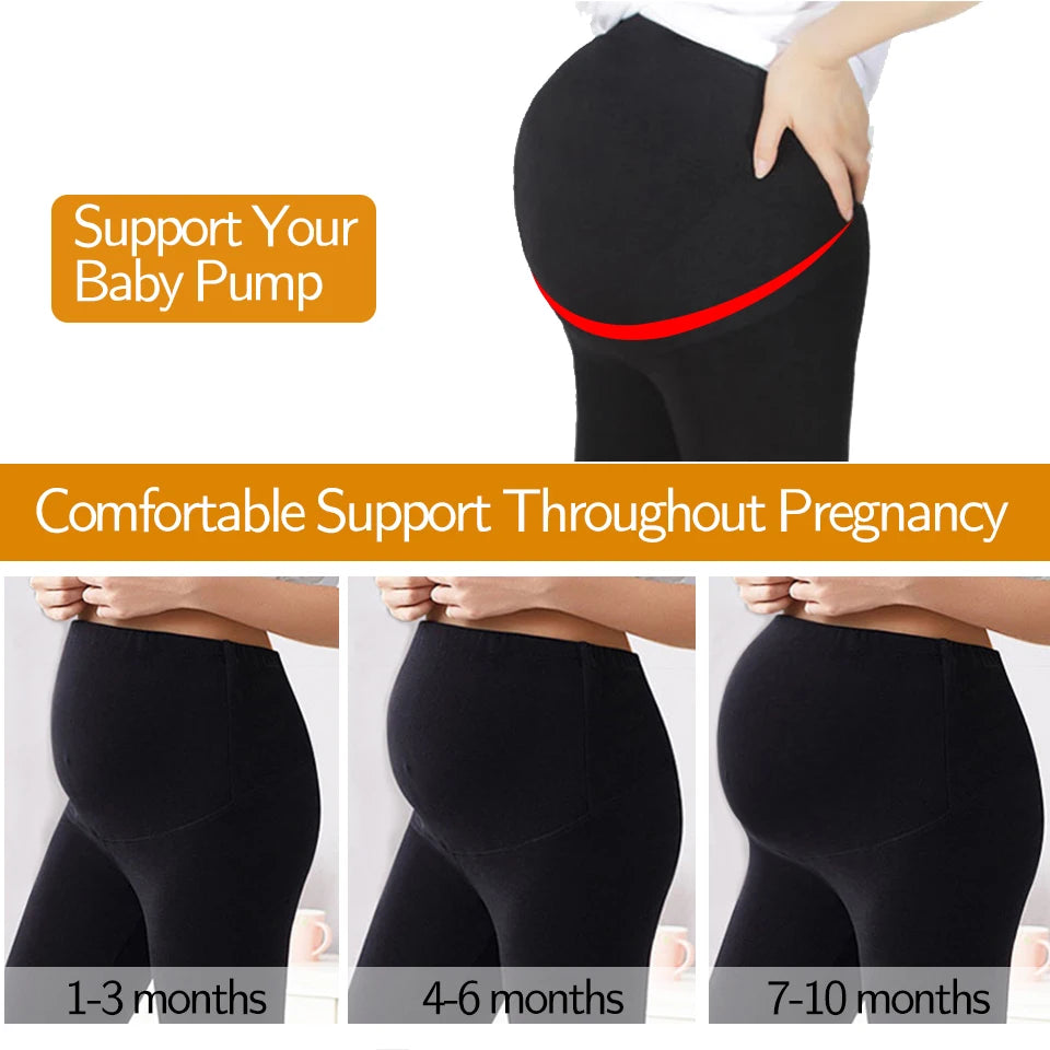 Kiki's Baby Closet High Waist Maternity Yoga Skinny Leggings