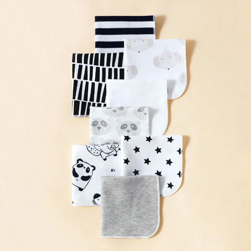 Kiki's Baby Closet 8Pcs Burp Towels