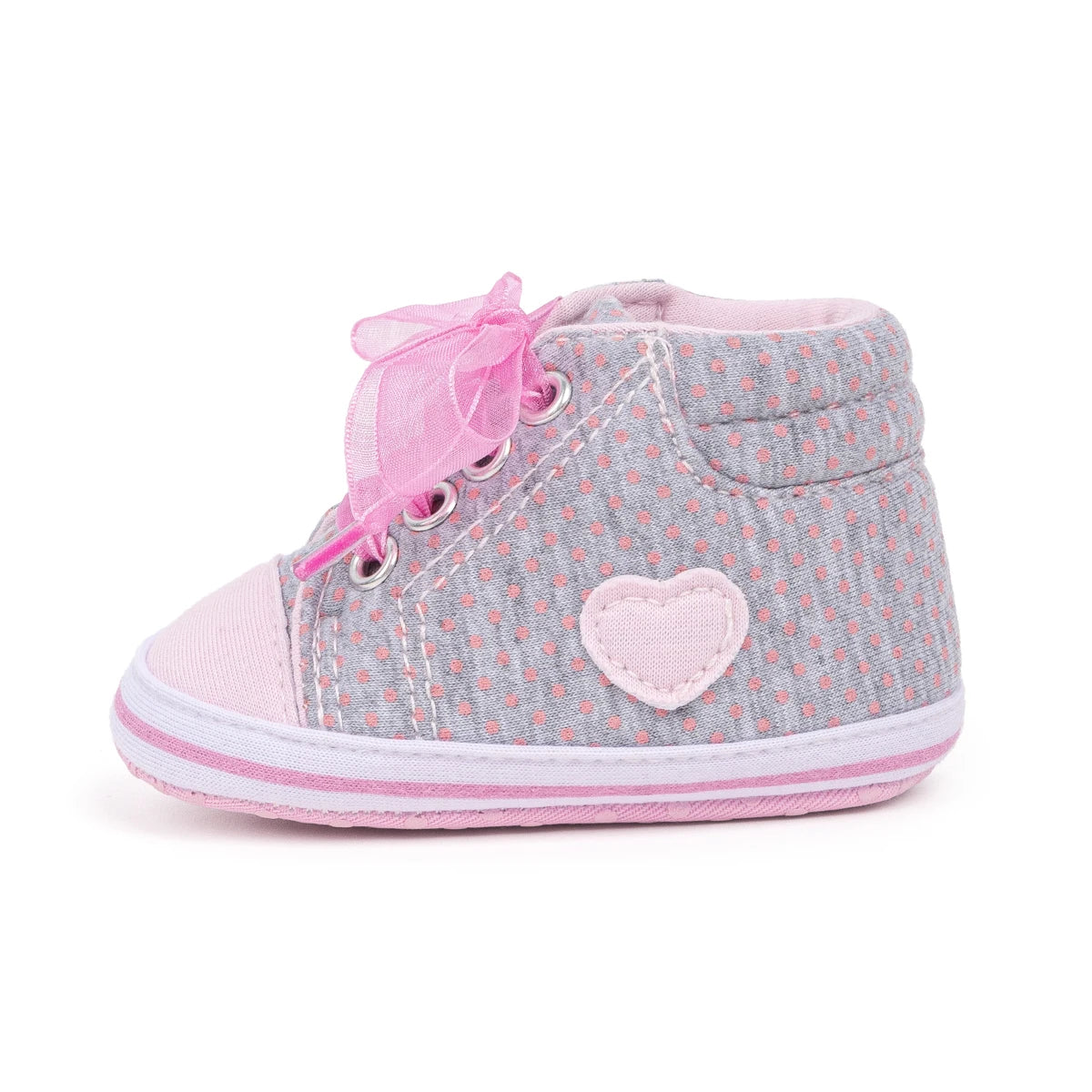 Kiki's Baby Closet Baby Girl Cute High-Top Sneakers