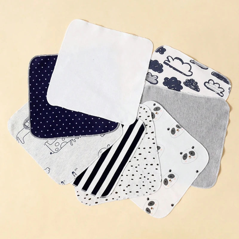 Kiki's Baby Closet 8Pcs Burp Towels