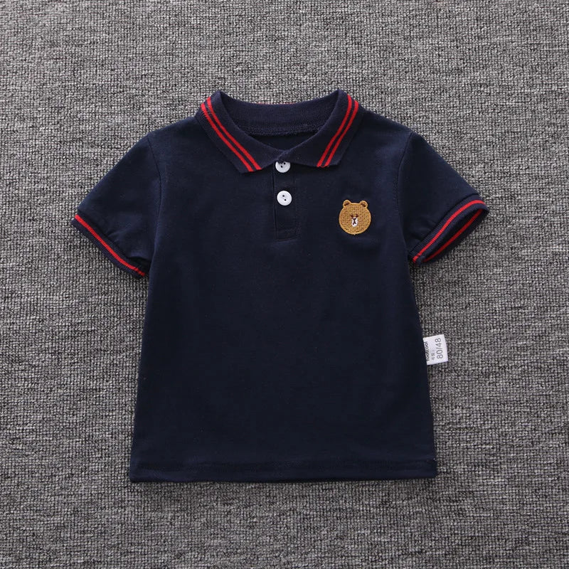 Kiki's Baby Closet Baby Boy Polo Shirt and Shorts Set