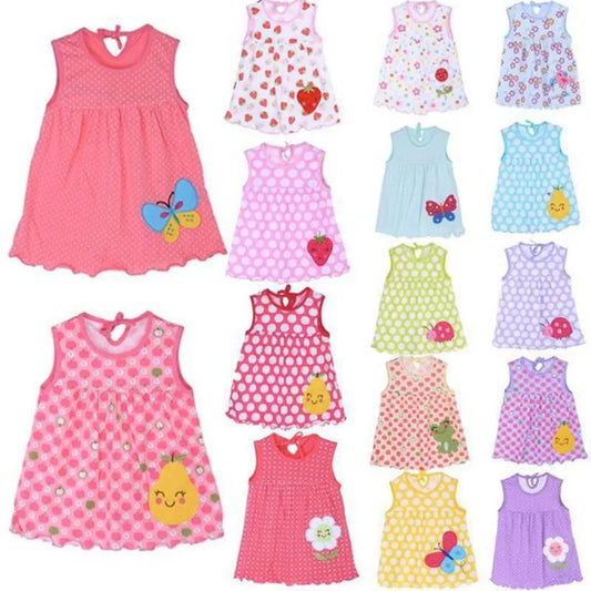 Kiki's Baby Closet Baby Girls Summer Sleeveless Dresses