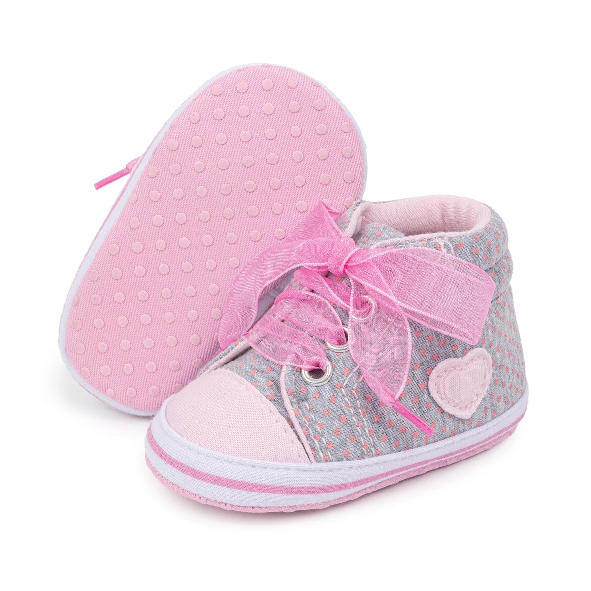 Kiki's Baby Closet Baby Girl Cute High-Top Sneakers