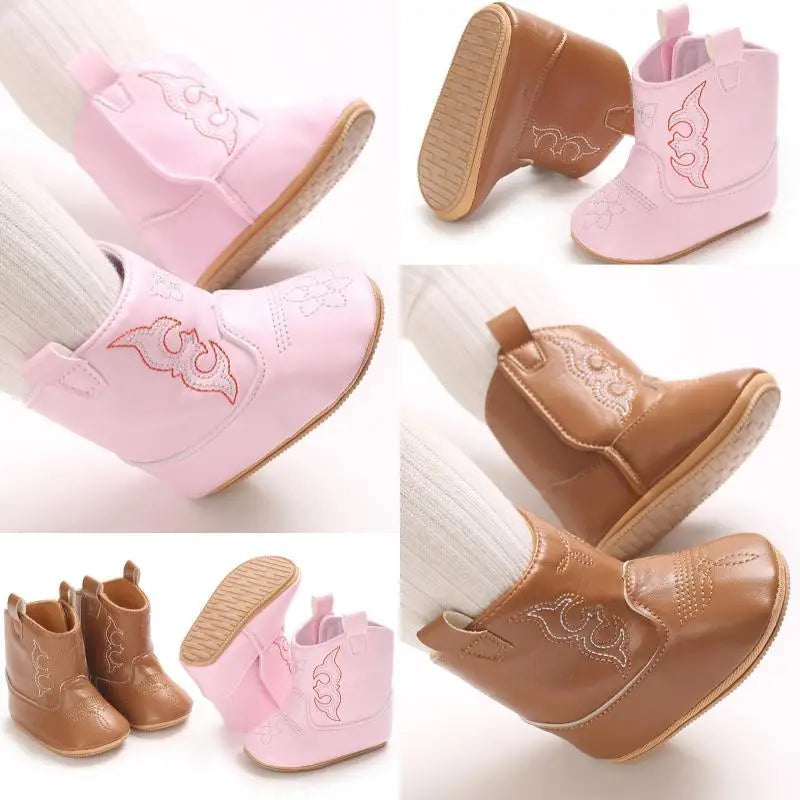 Kiki's Baby Closet Baby Girl Cowboy Boots