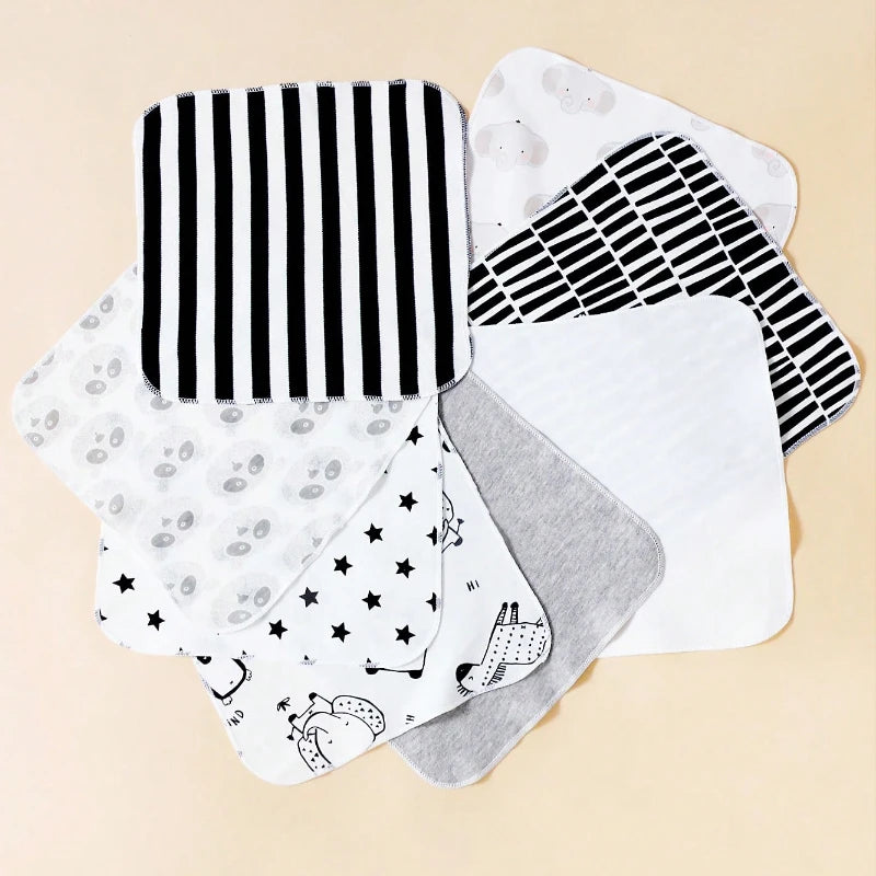 Kiki's Baby Closet 8Pcs Burp Towels