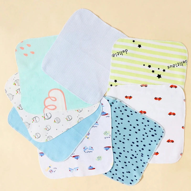 Kiki's Baby Closet 8Pcs Burp Towels