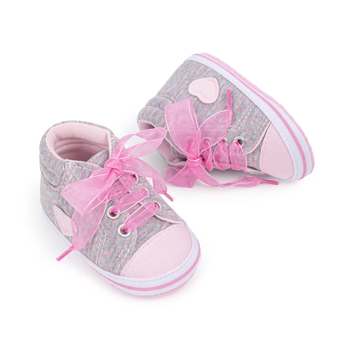 Kiki's Baby Closet Baby Girl Cute High-Top Sneakers