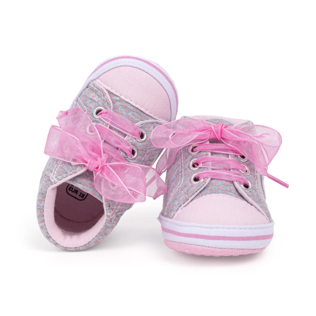 Kiki's Baby Closet Baby Girl Cute High-Top Sneakers